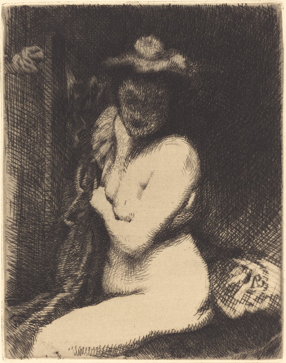 Žena na toaletě (La toilette) od Albert Besnard