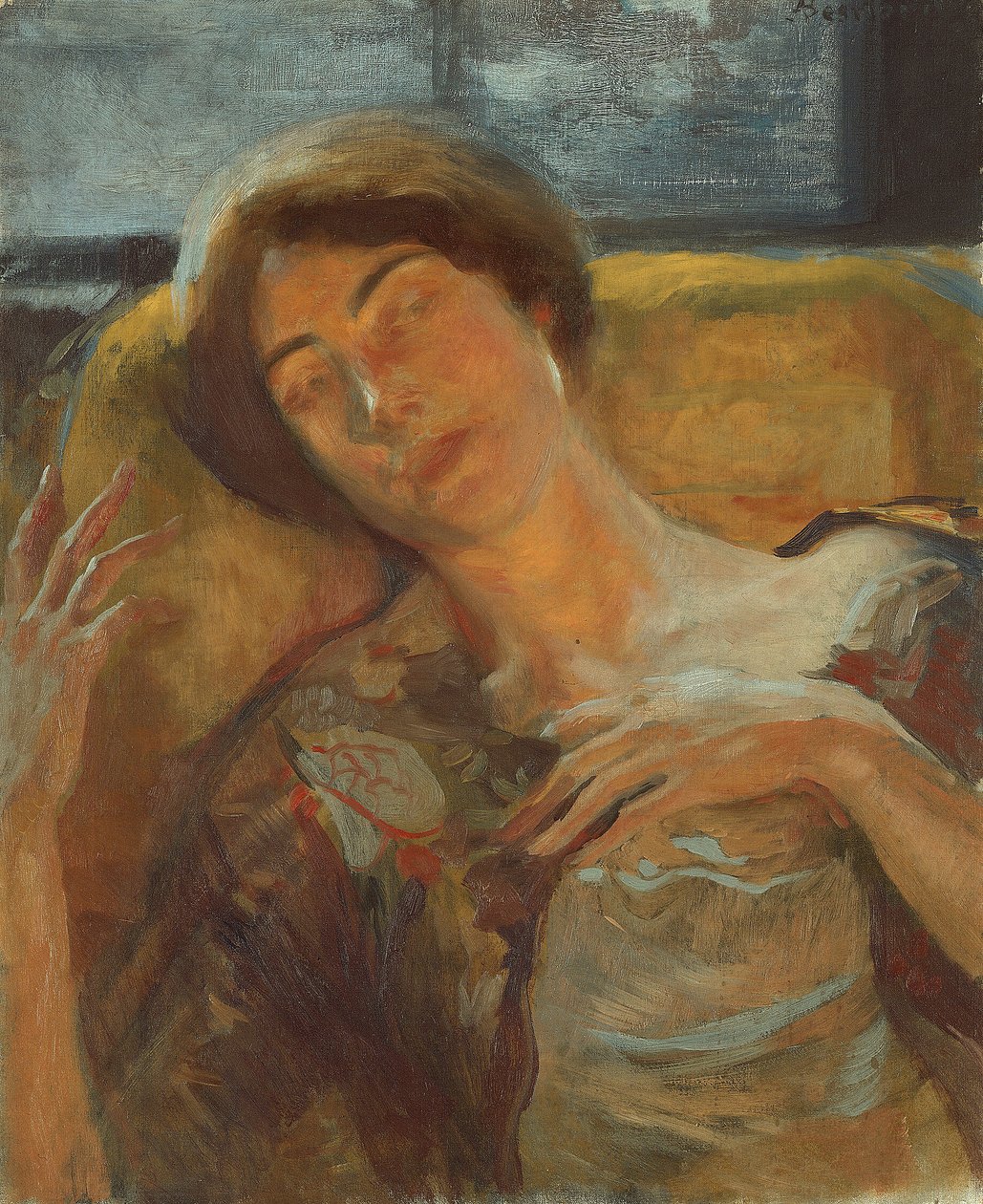 Hlava ženy od Albert Besnard