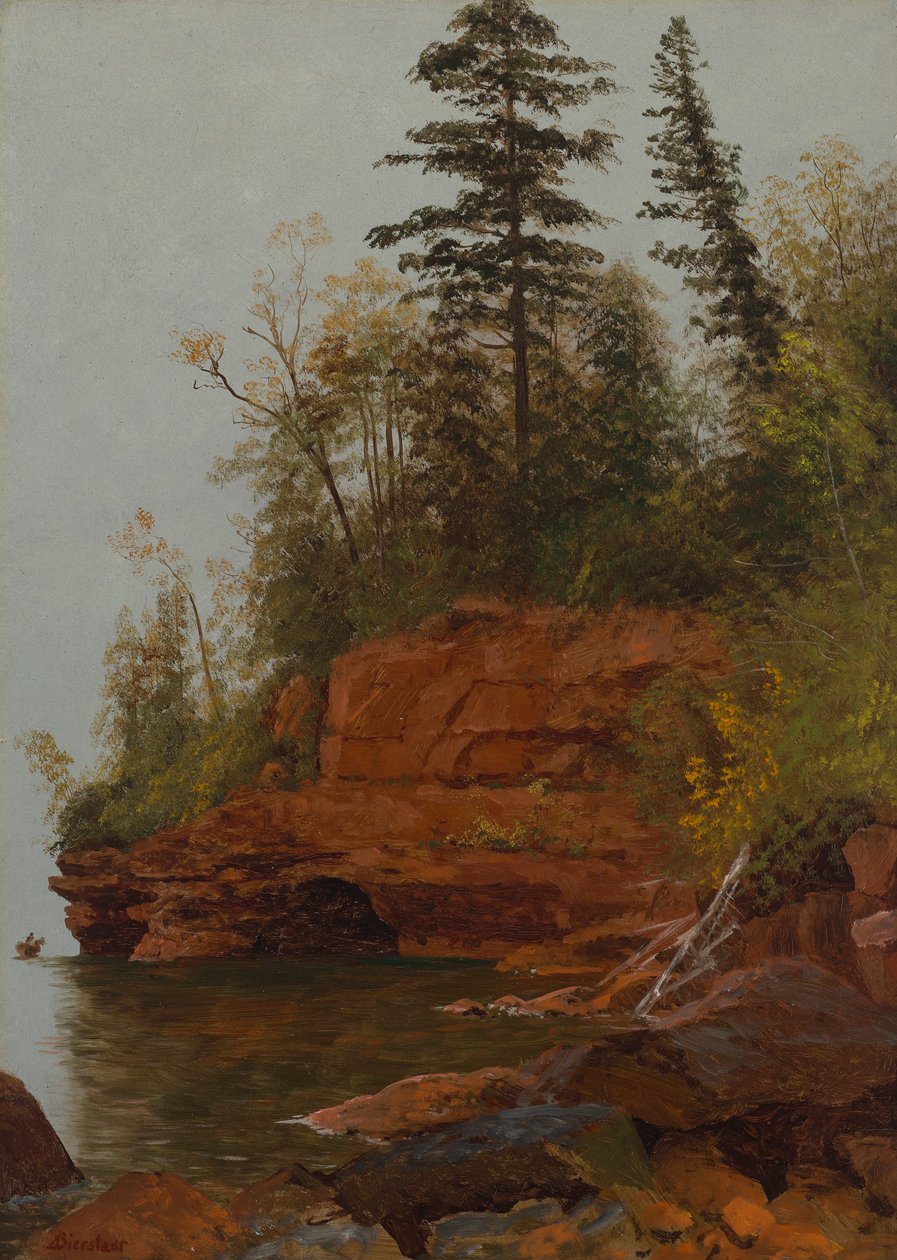 Skalnatá zátoka od Albert Bierstadt