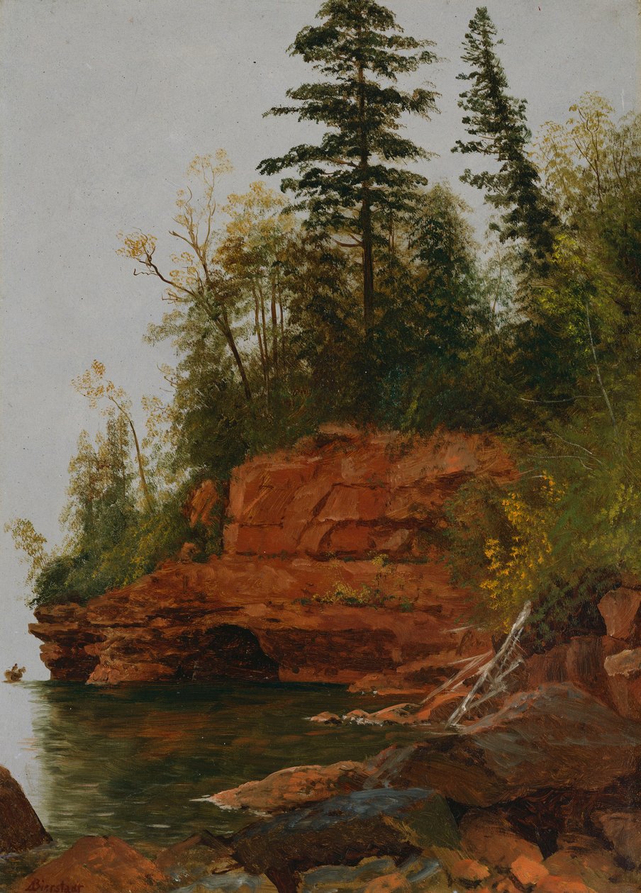 Skalnatá zátoka od Albert Bierstadt