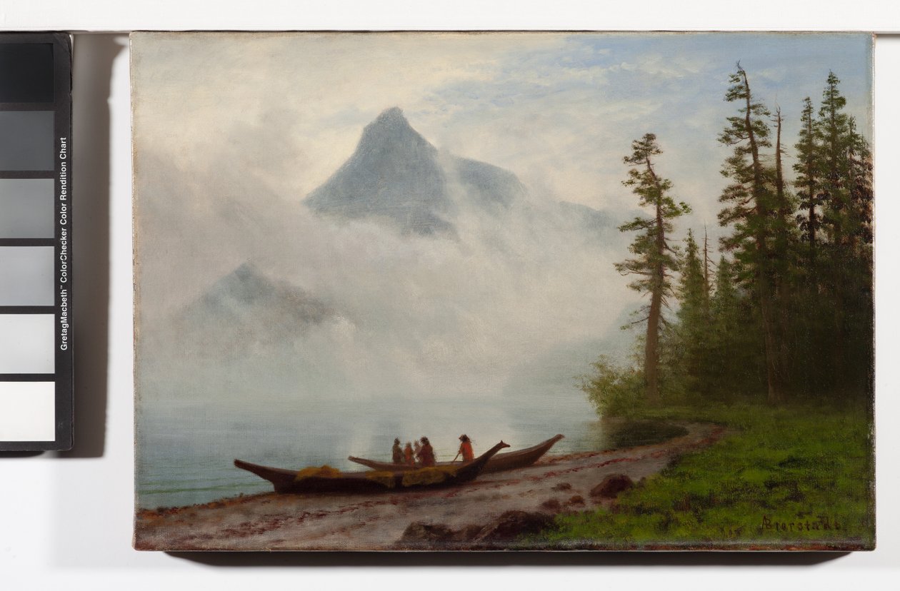 Aljaška, kolem roku 1889 (olej na plátně) od Albert Bierstadt