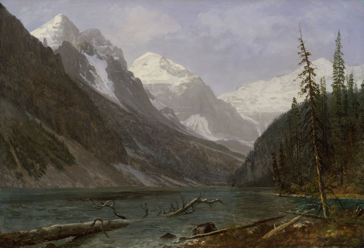 Kanadské Skalisté hory od Albert Bierstadt