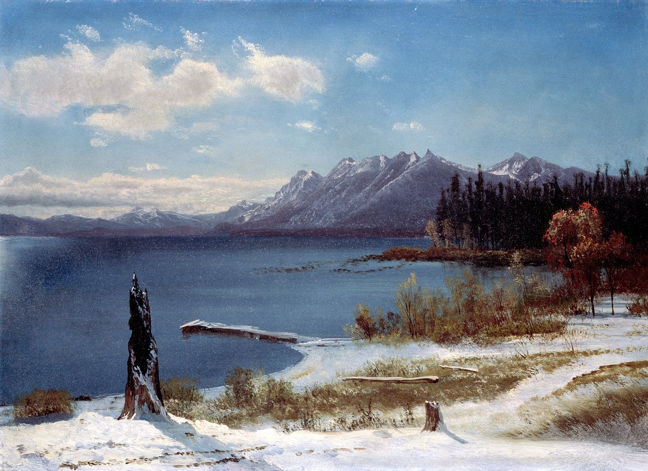 Jezero Tahoe od Albert Bierstadt