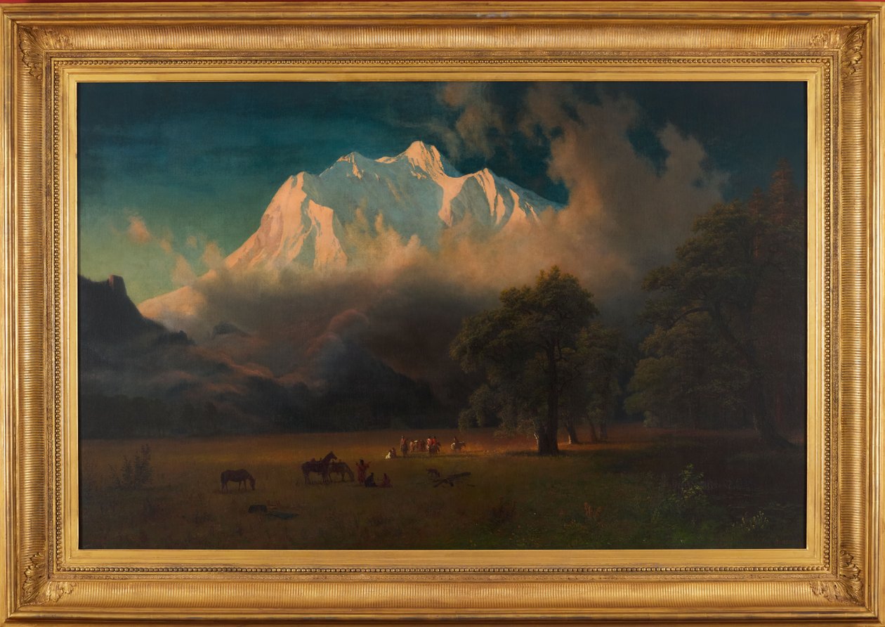 Hora Adams, stát Washington od Albert Bierstadt