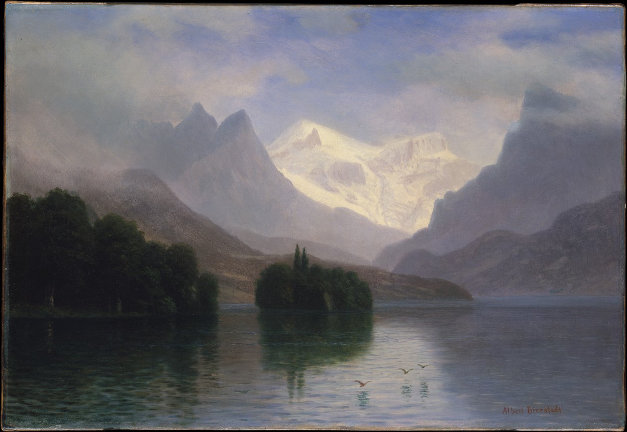 Horská krajina od Albert Bierstadt