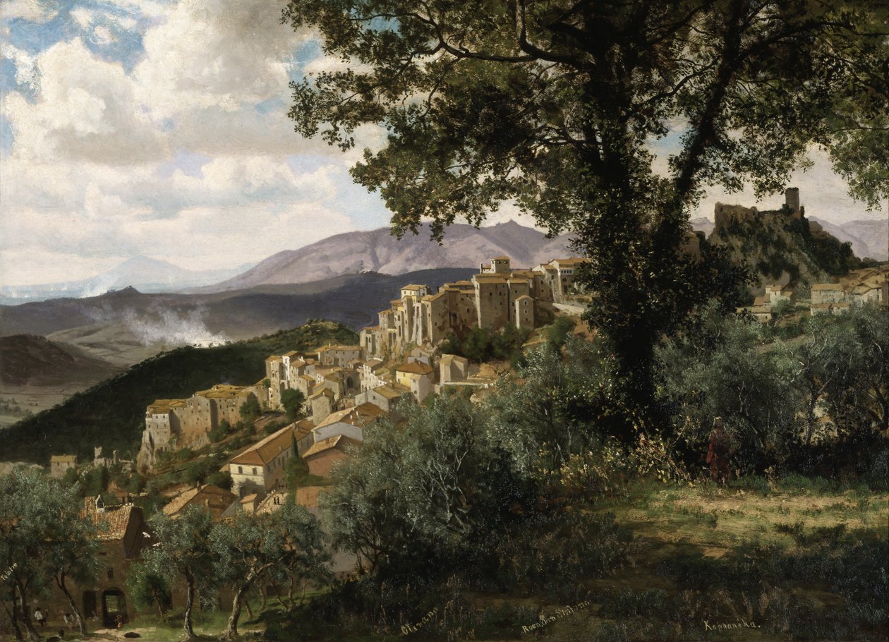 Olevano od Albert Bierstadt