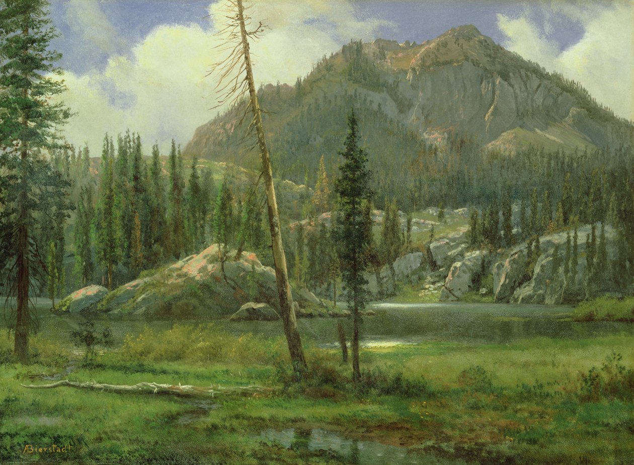 Pohoří Sierra Nevada od Albert Bierstadt