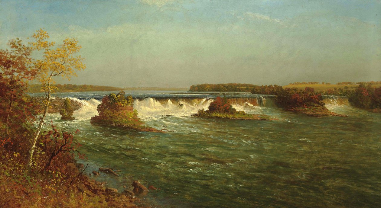 Vodopády svatého Antonína od Albert Bierstadt