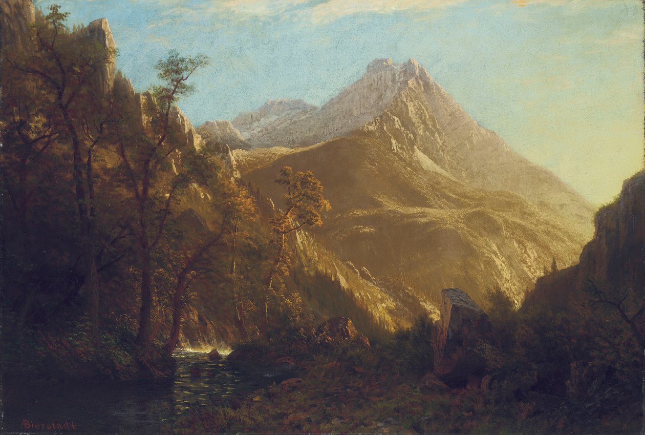 Wasatch Mountains od Albert Bierstadt