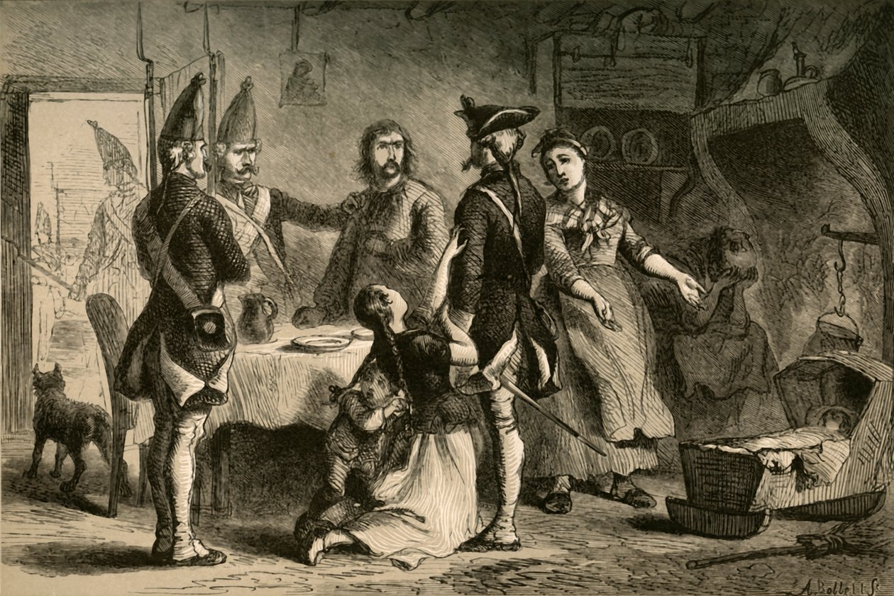 Odvod německých vojáků za službu v Americe, 1877. od Albert Bobbett