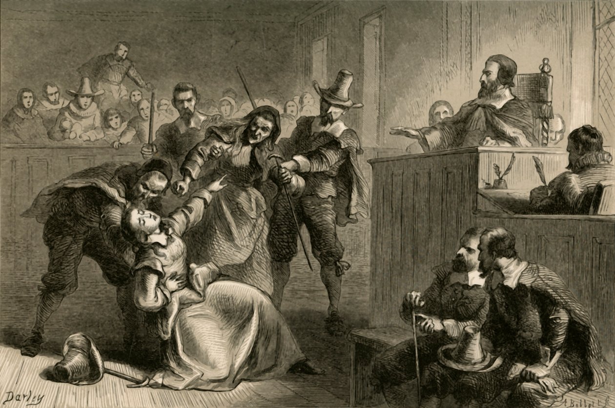 Manželka Edmunda Cheesemanse před guvernérem Berkeley, 1877. od Albert Bobbett