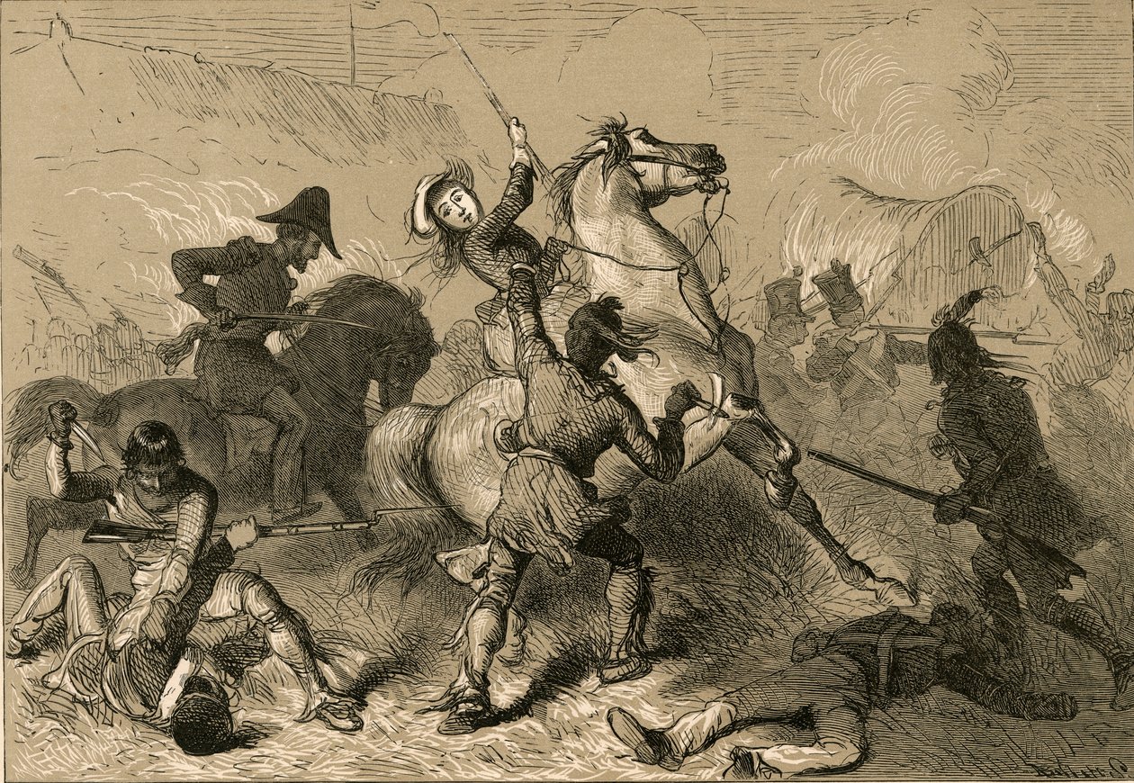 Paní Healdová a divoši v Chicagu, 1878. od Albert Bobbett
