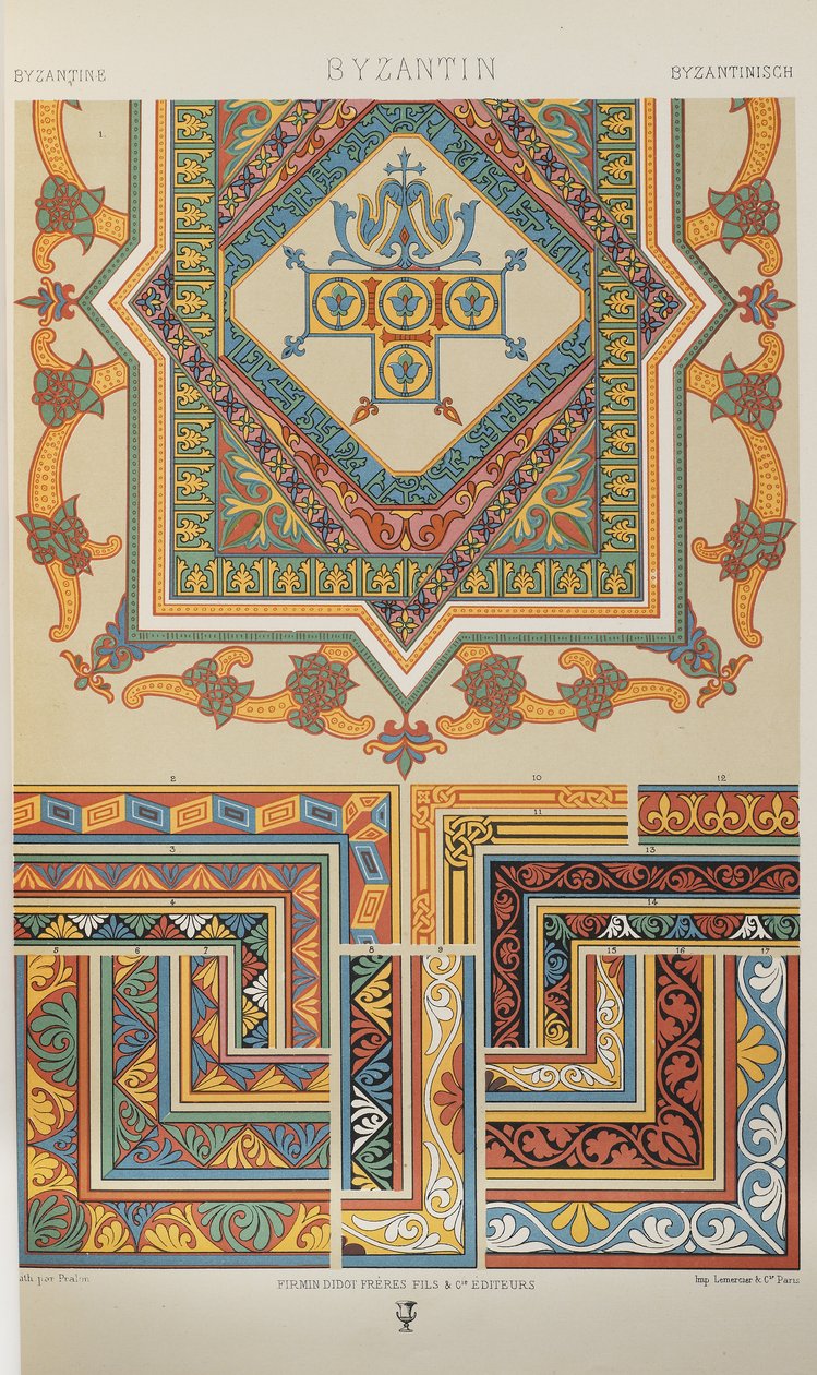 Byzantský, deska 34 z 