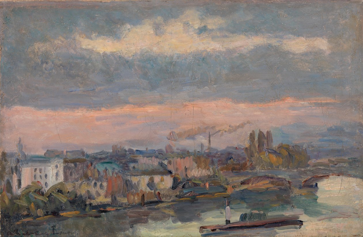 Podél Seiny od Albert Charles Lebourg