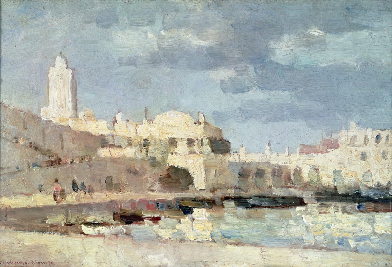 Přístav v Alžíru, 1876 od Albert Charles Lebourg