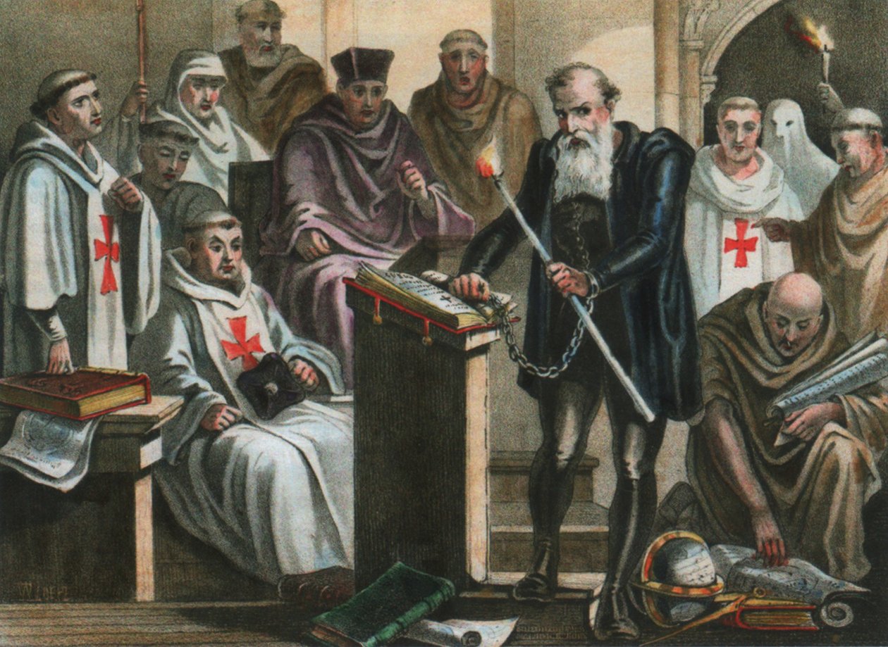 Galileo Galilei před Svatým oficiem od Albert Chereau