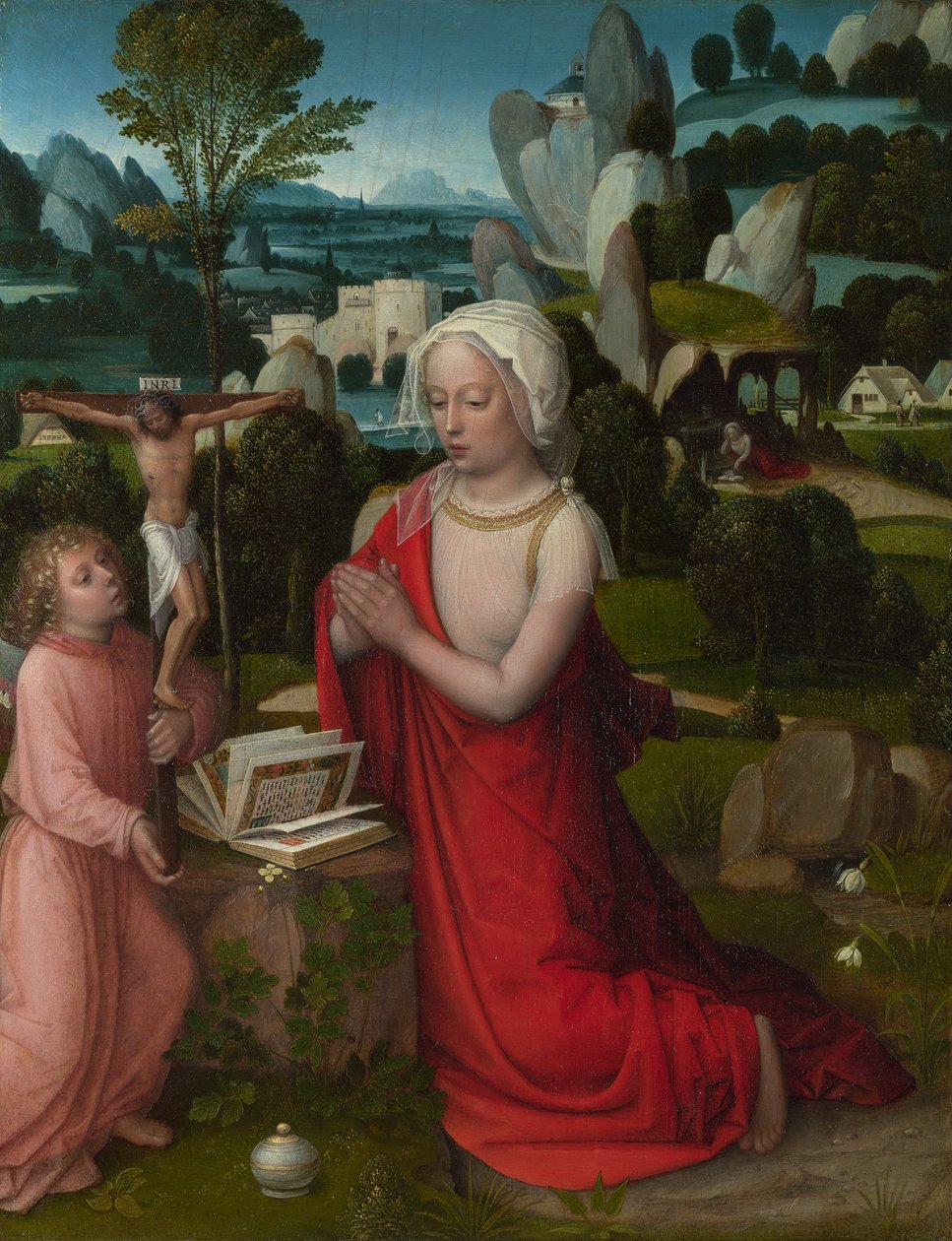 Magdalena v krajině od Albert Cornelis
