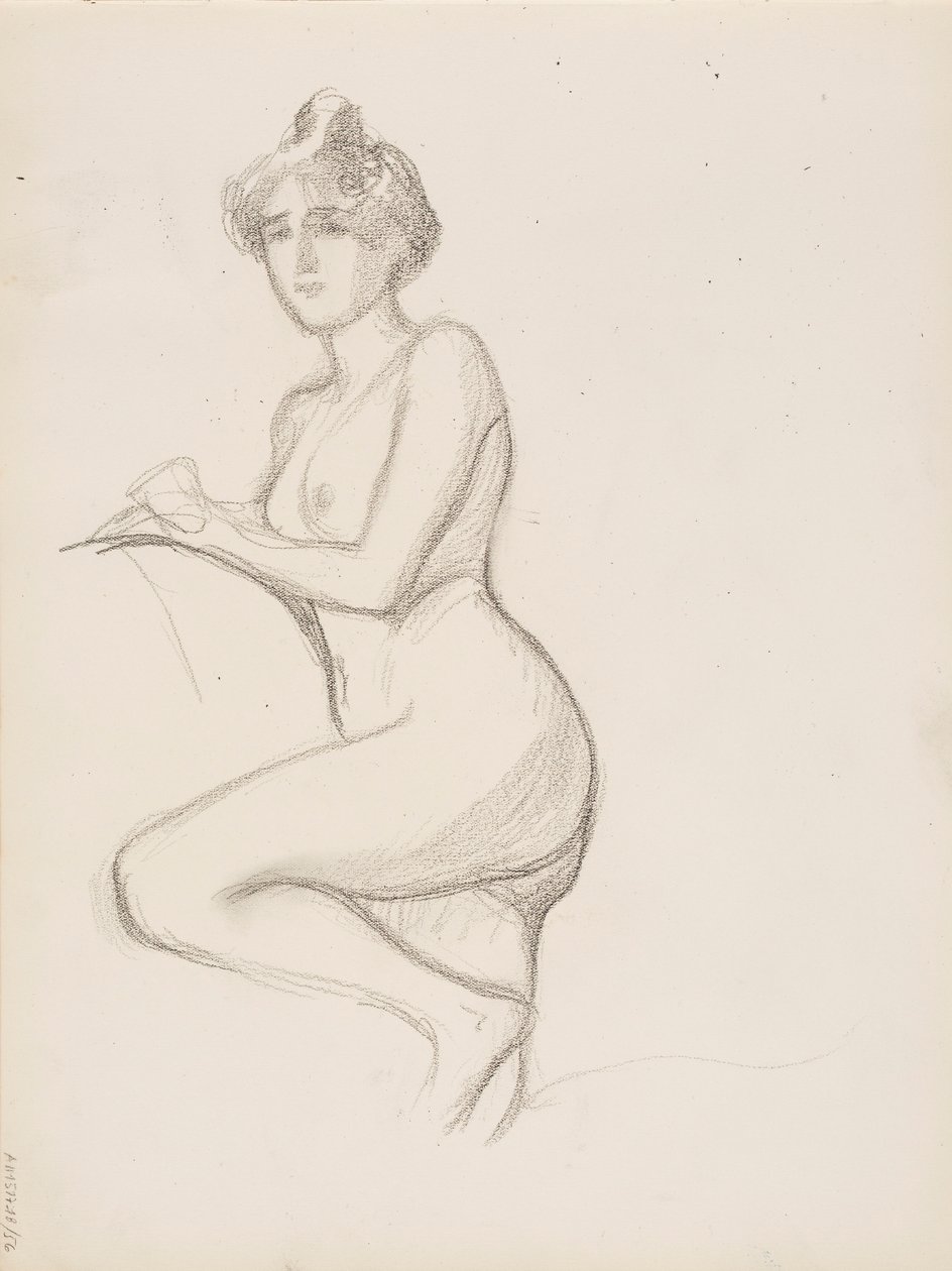 Nahý od Albert Edelfelt