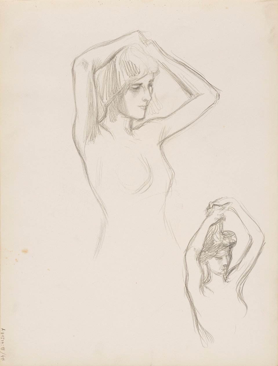 Nahý od Albert Edelfelt