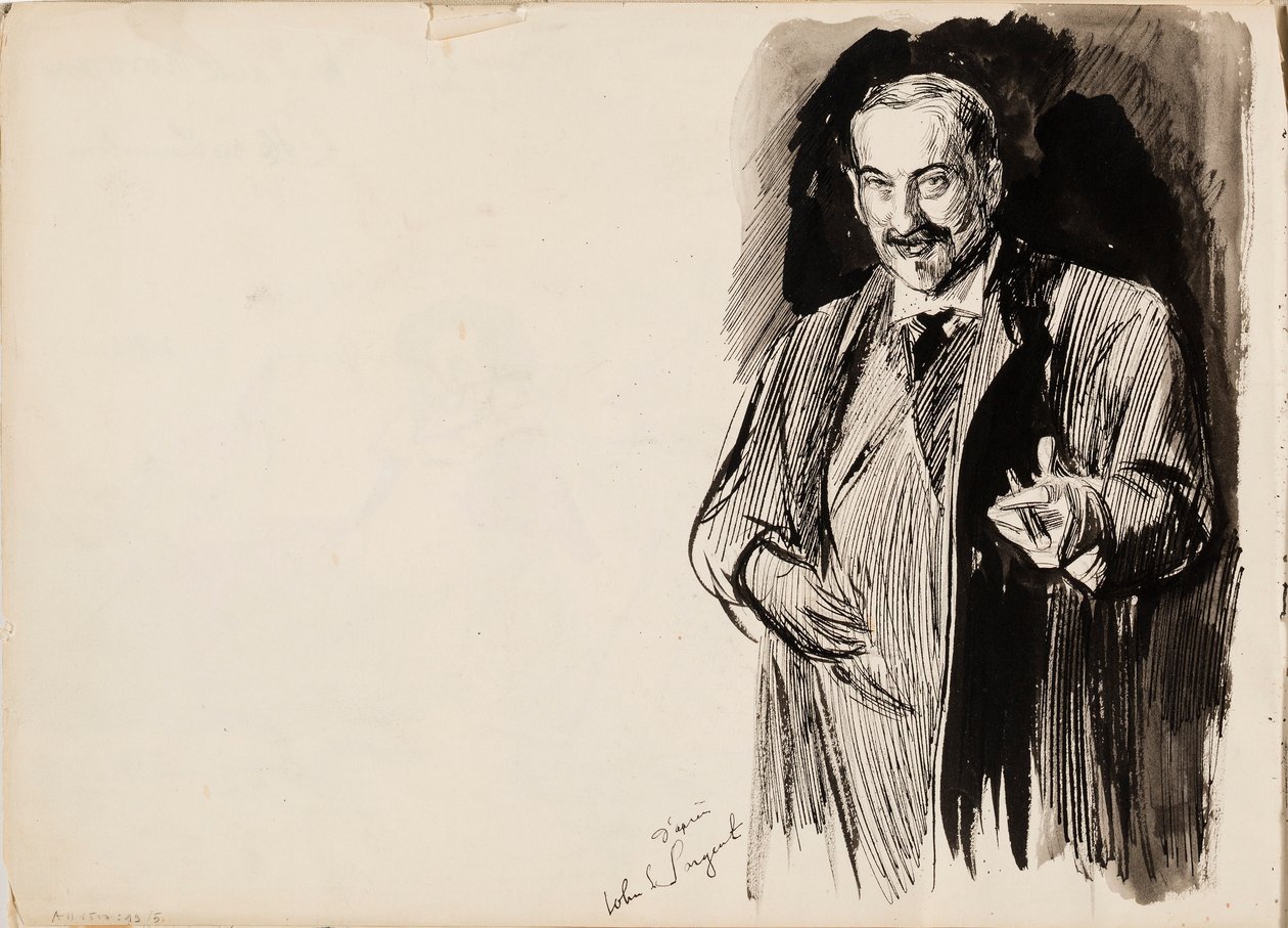 Asher Wertheimer podle Johna S. Sargenta od Albert Edelfelt