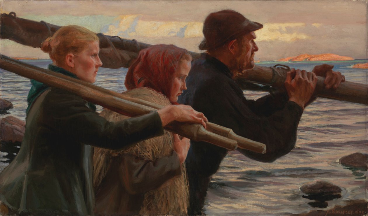 Ve vnějším souostroví od Albert Edelfelt