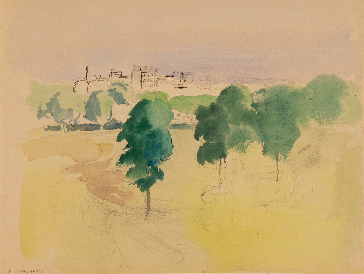 Krajina města od Albert Edelfelt