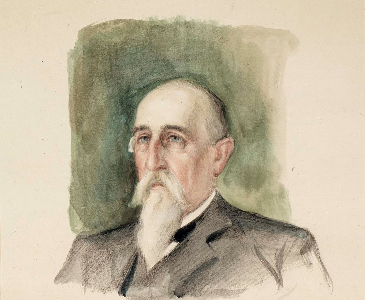 Leo Mechelin, portrétní studie od Albert Edelfelt