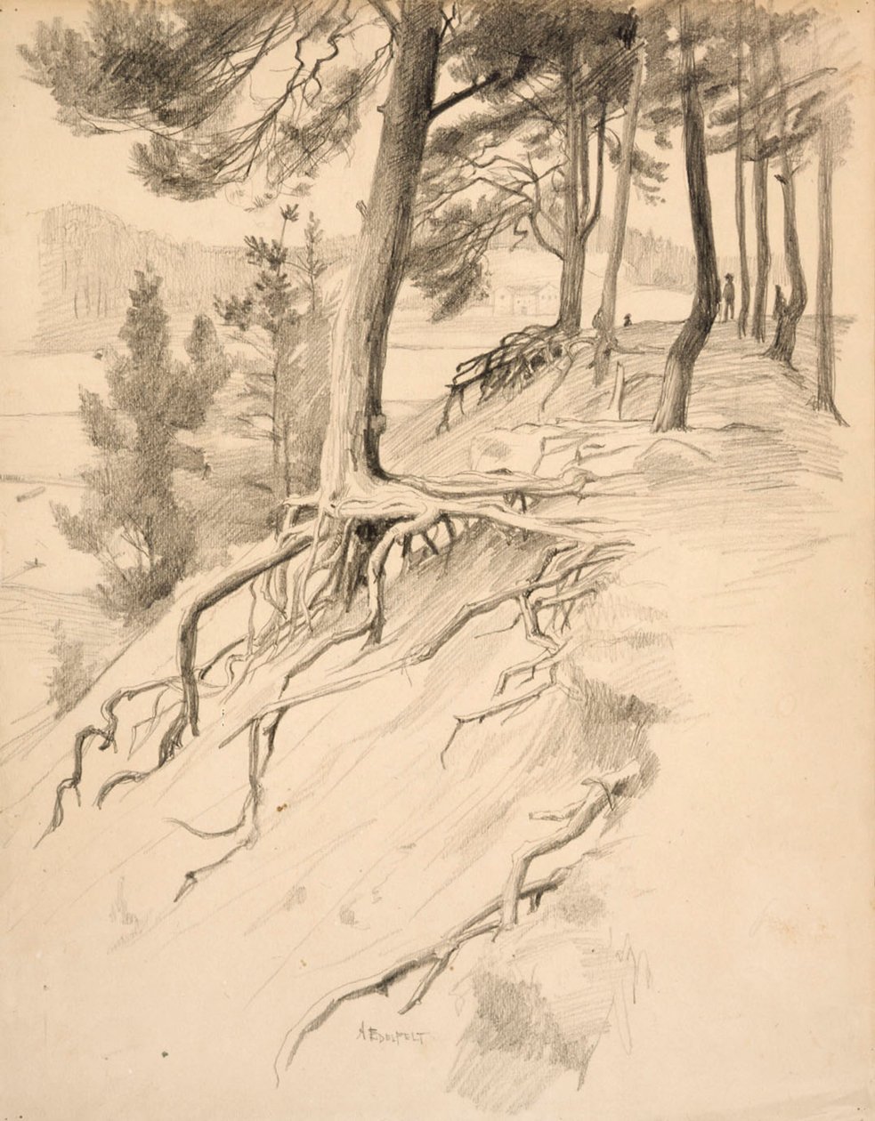 Linnanmäki, Porvoo od Albert Edelfelt