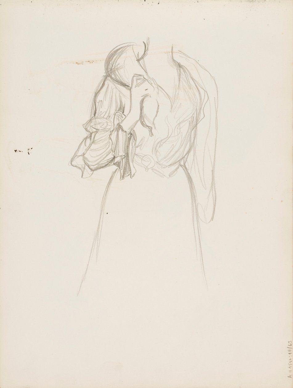Naishahmo (paní Flore Deschamps) od Albert Edelfelt