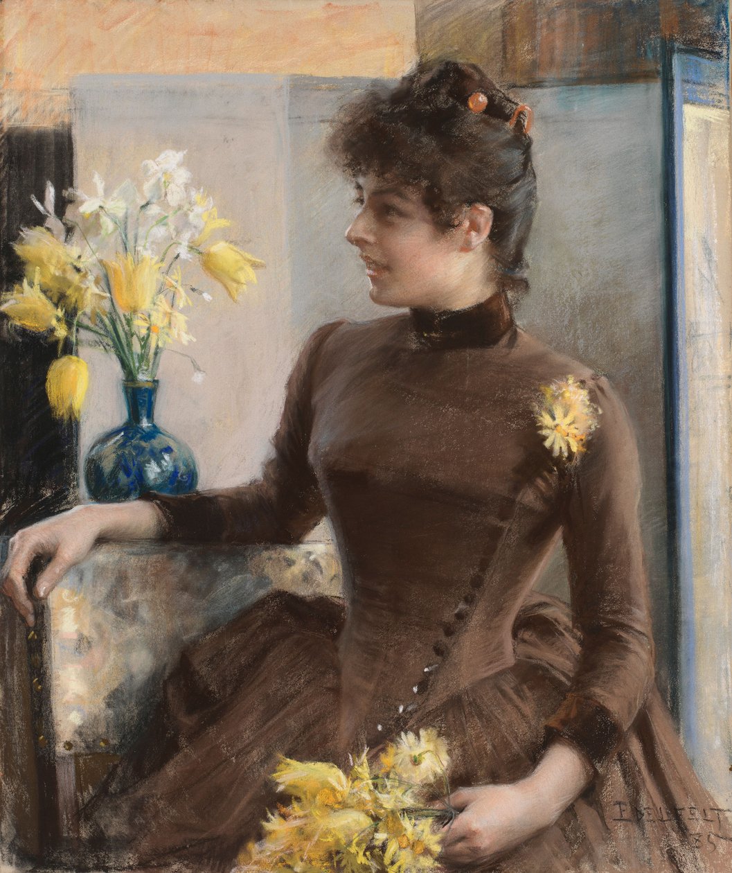 Pařížanka od Albert Edelfelt