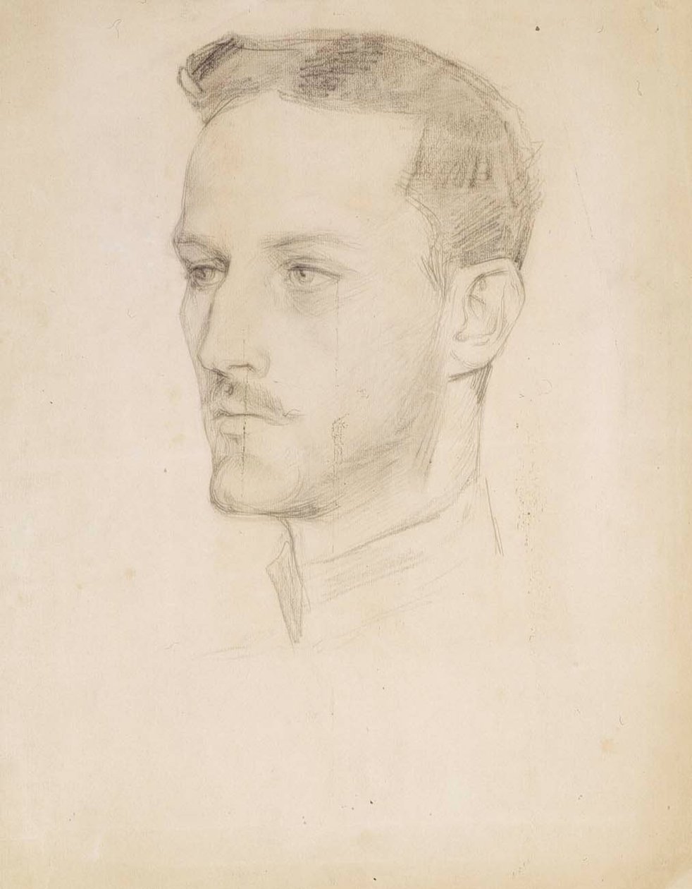 Portrétní studie prince Carla, hlava od Albert Edelfelt