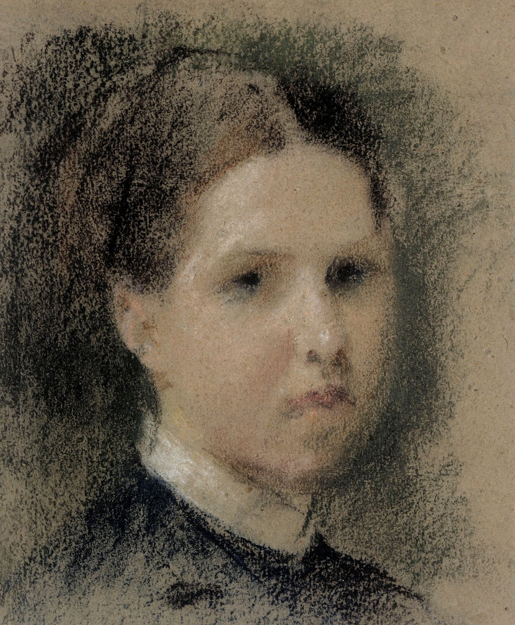 Portrét Annie Edelfelt od Albert Edelfelt