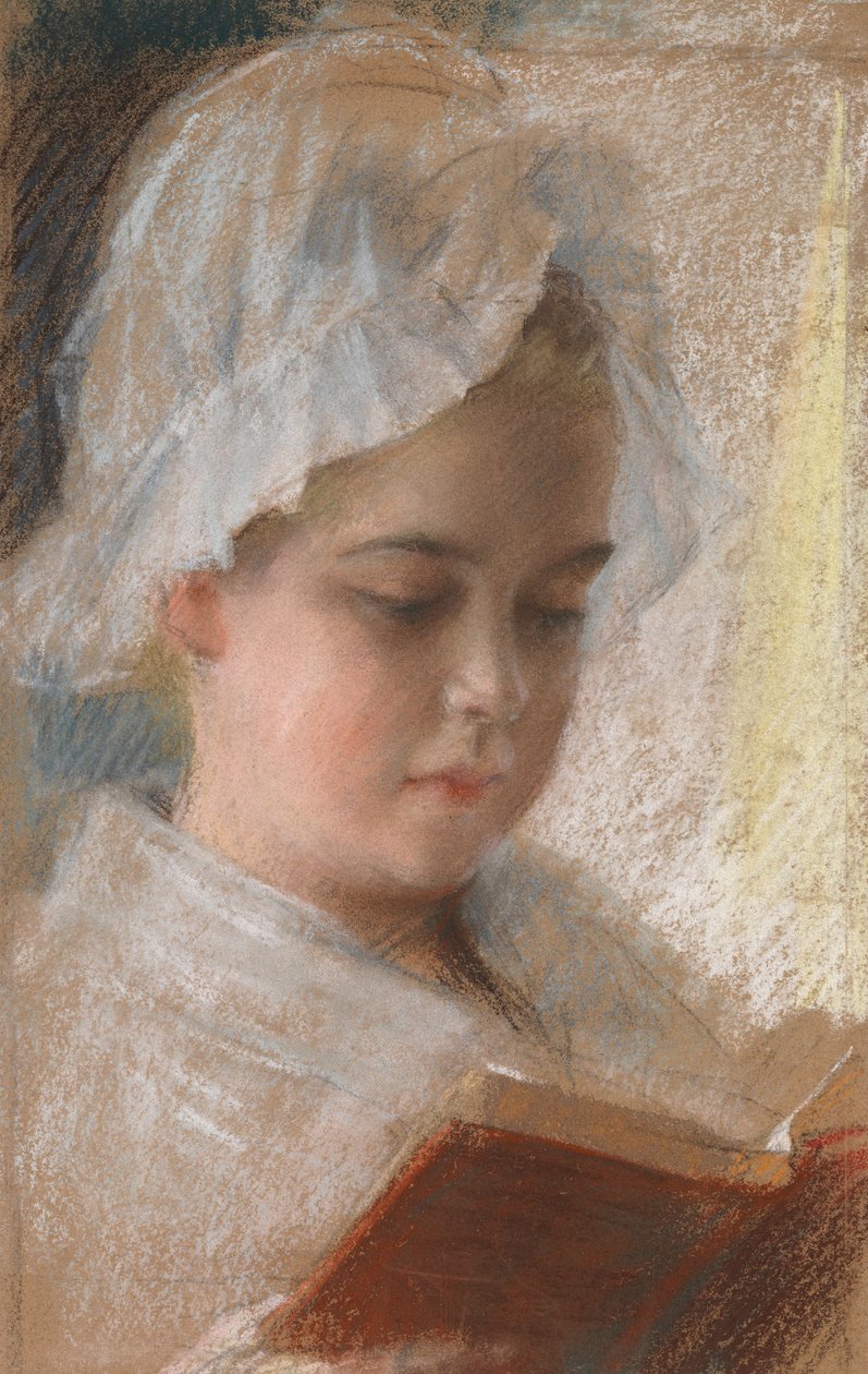 Portrét Berty Edelfeltové, studie od Albert Edelfelt