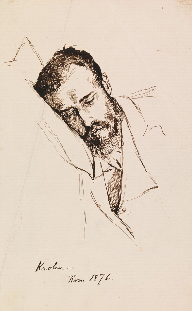 Portrét Pietra Krohna od Albert Edelfelt