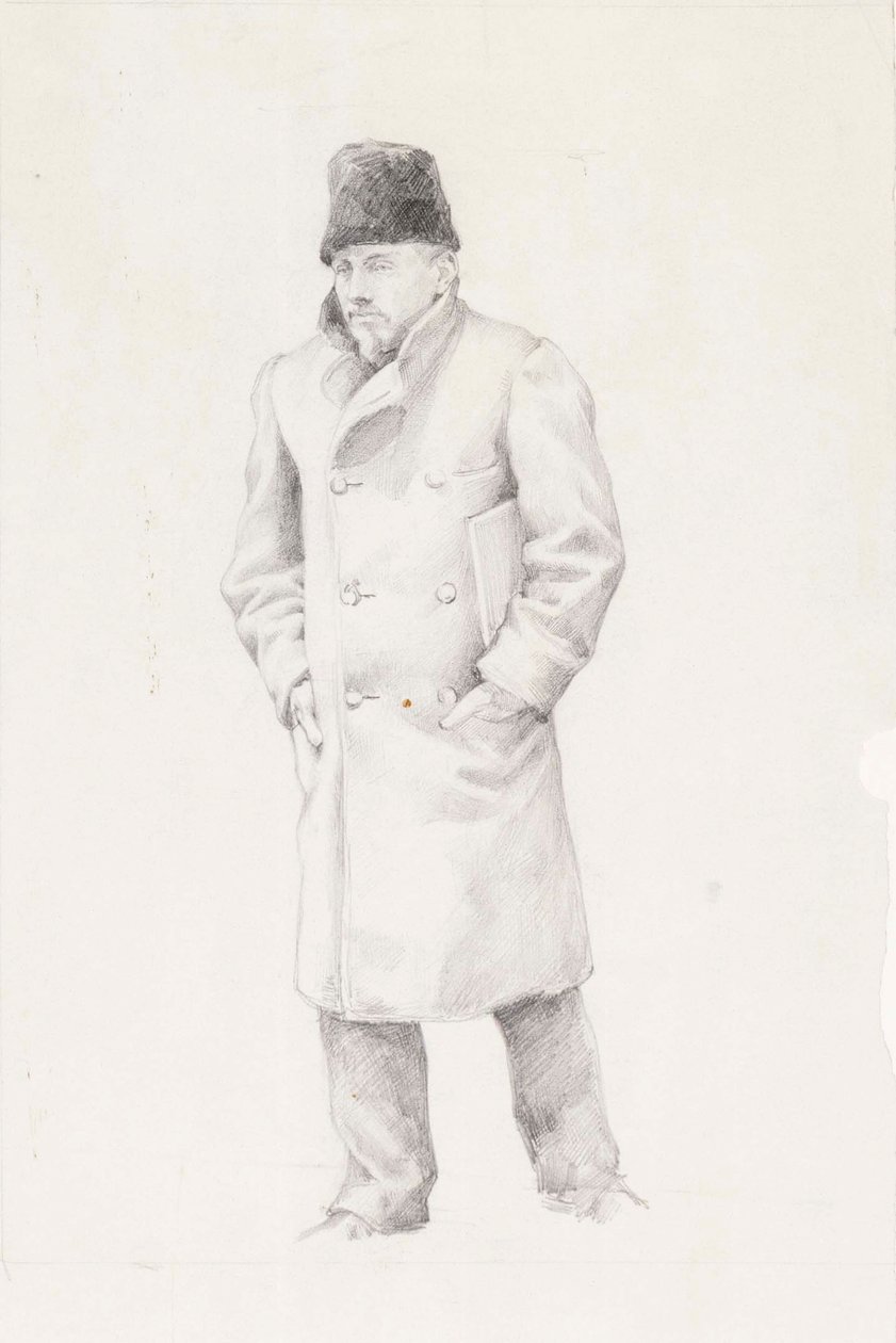 Portrét muže od Albert Edelfelt