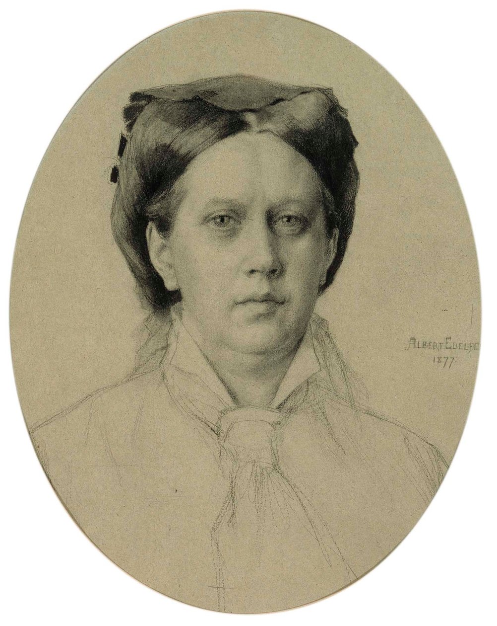 Portrét matky umělce od Albert Edelfelt
