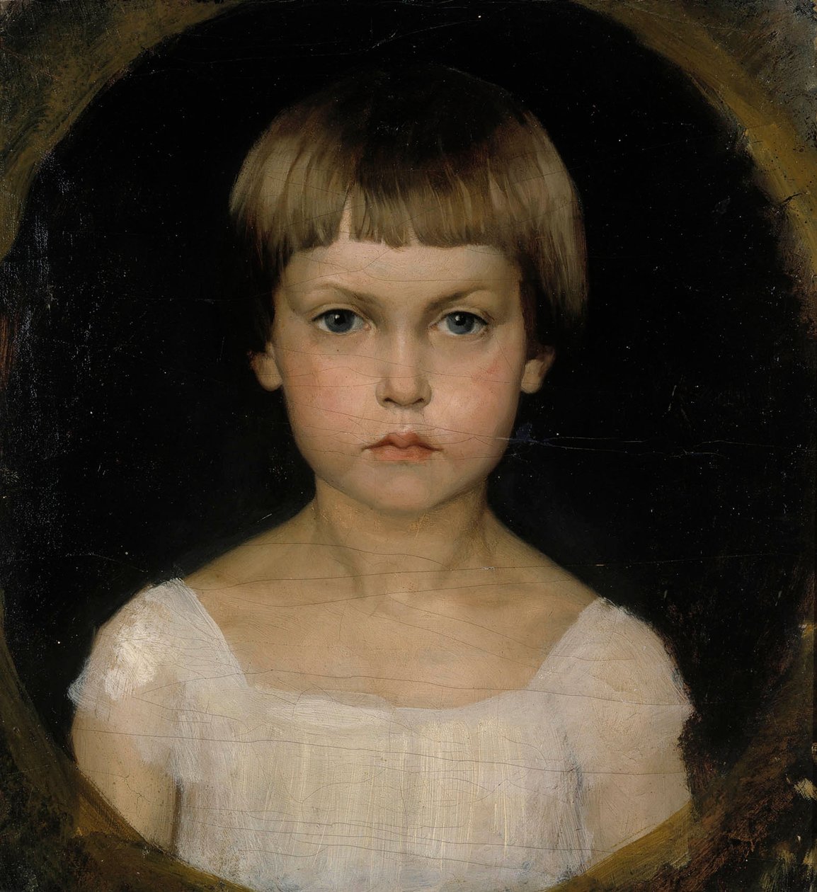 Portrét umělcovy sestry Berty Edelfeltové od Albert Edelfelt
