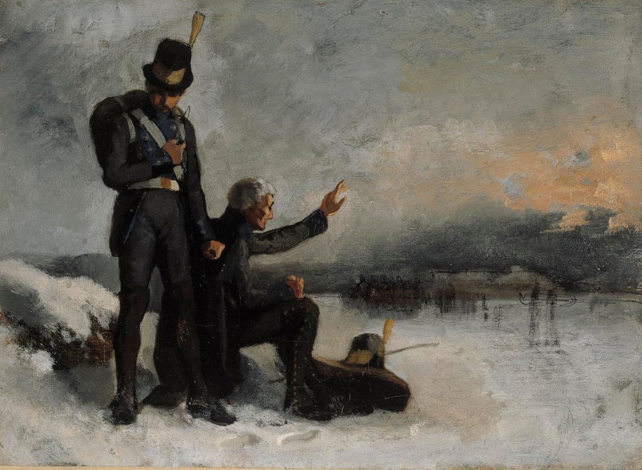 Scéna z finské války od Albert Edelfelt