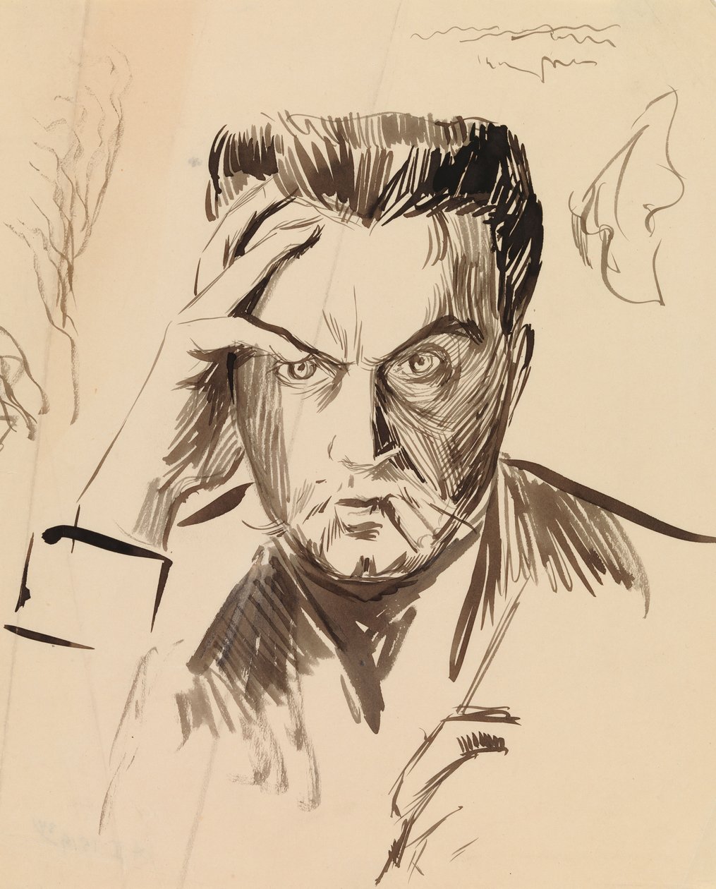 Autoportrét od Albert Edelfelt