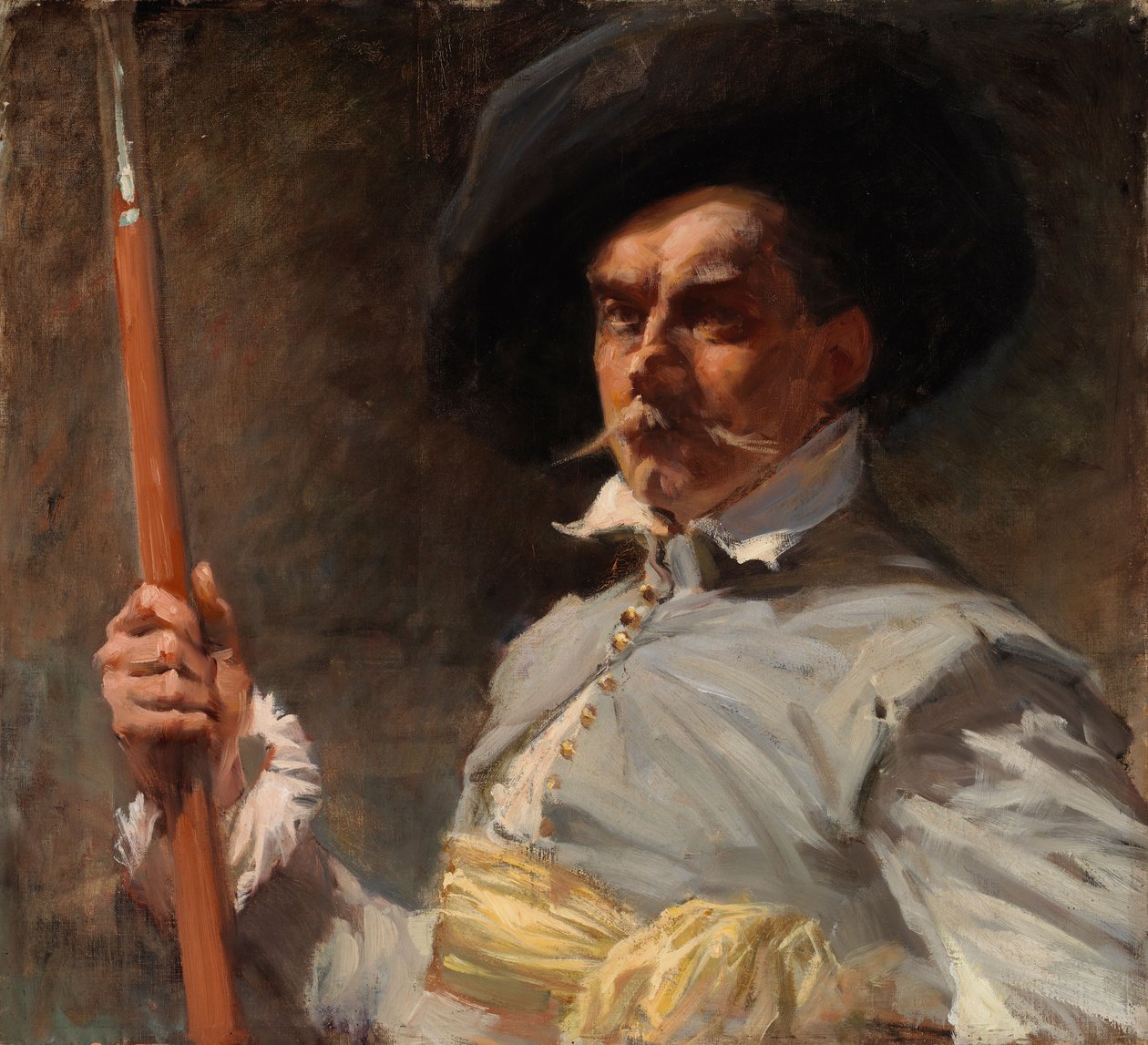 Autoportrét v kostýmu ze 17. století od Albert Edelfelt