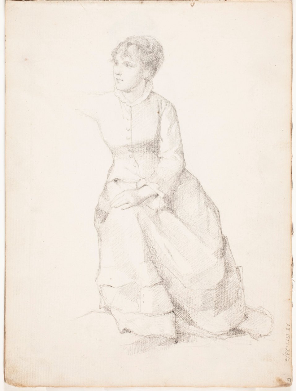 Sedící žena od Albert Edelfelt