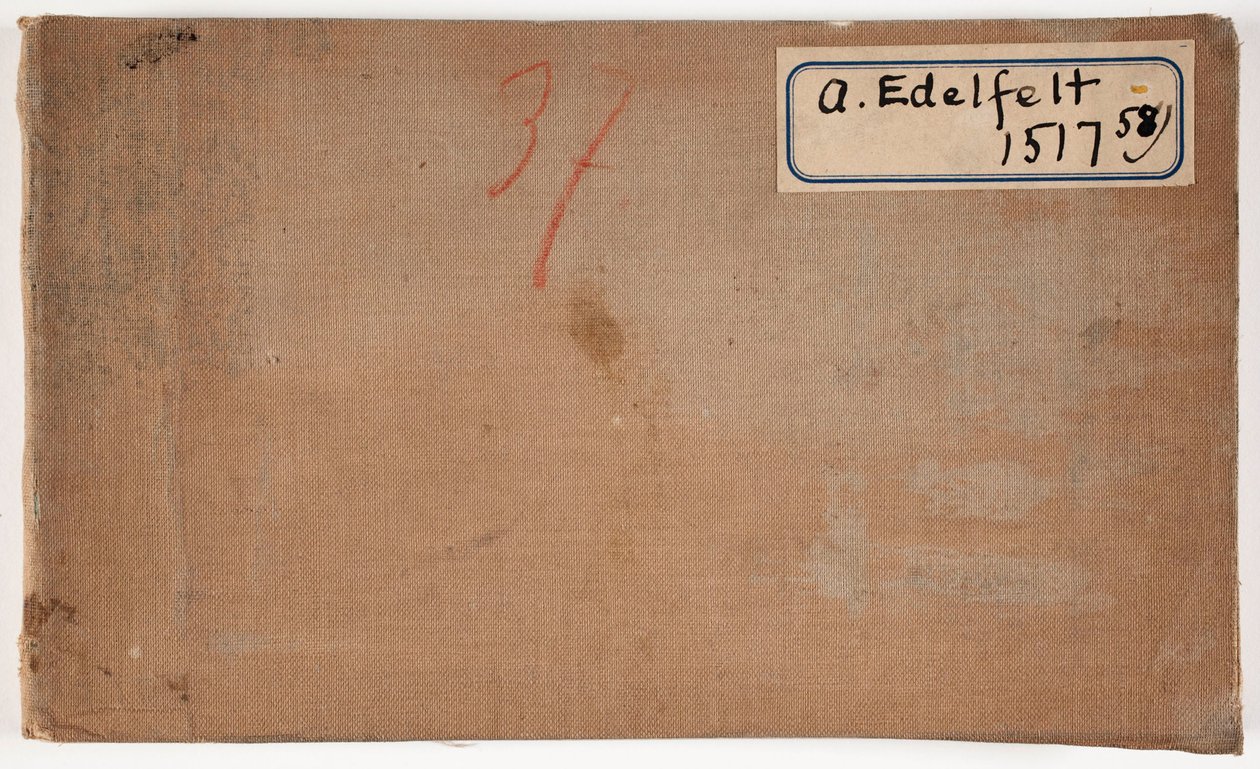 Skizzenbuch od Albert Edelfelt
