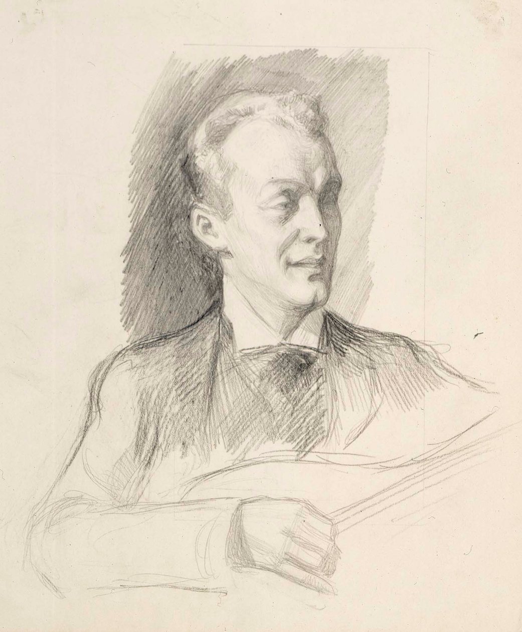 Umělec Bruno Aspelin od Albert Edelfelt