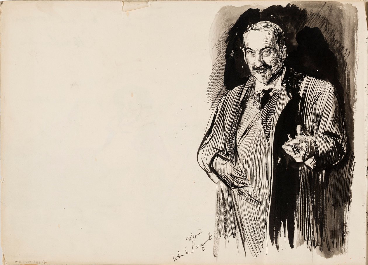 Asher Wertheimer podle Johna S. Sargenta od Albert Edelfelt