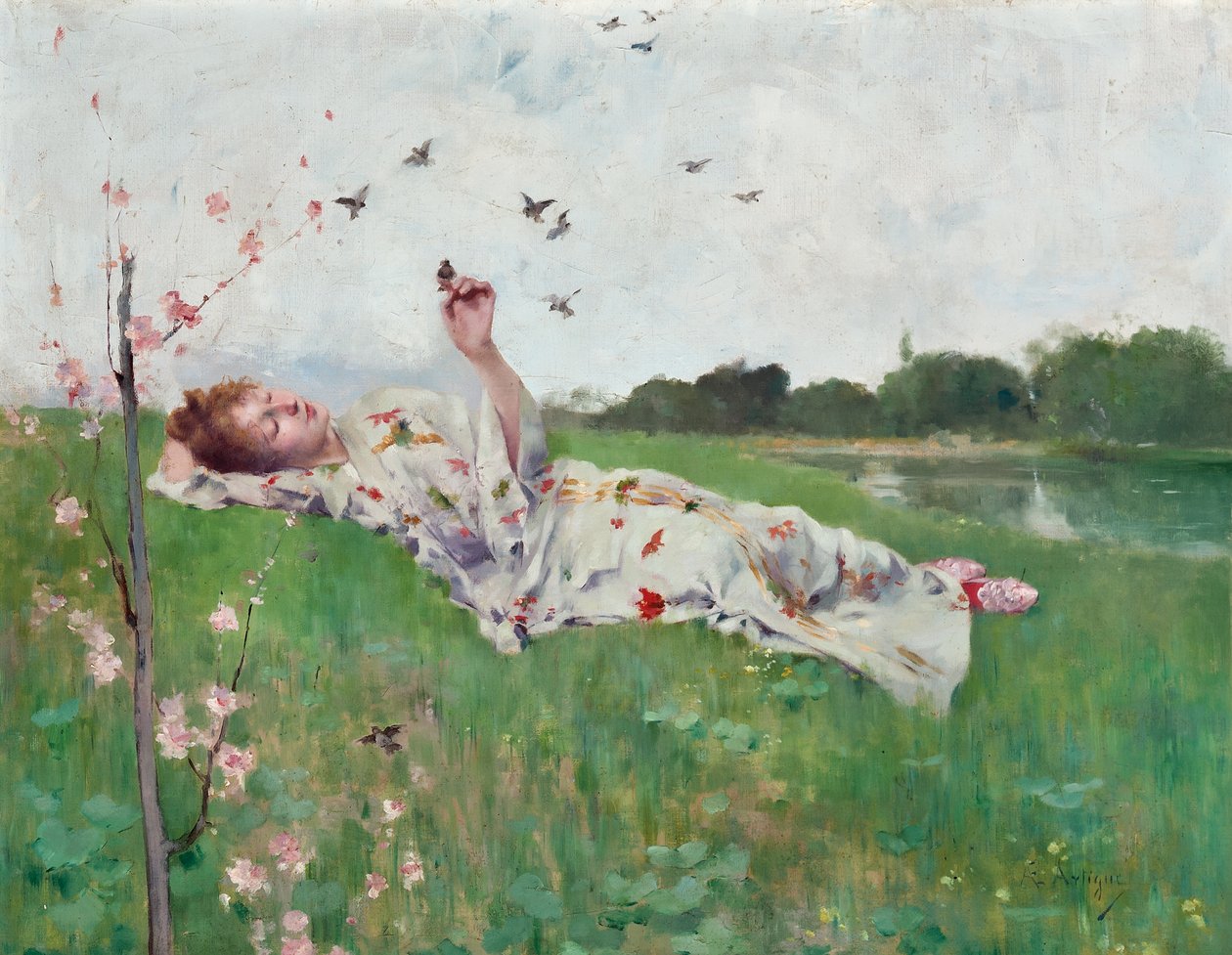 Pěvci od Albert Emile Artigue
