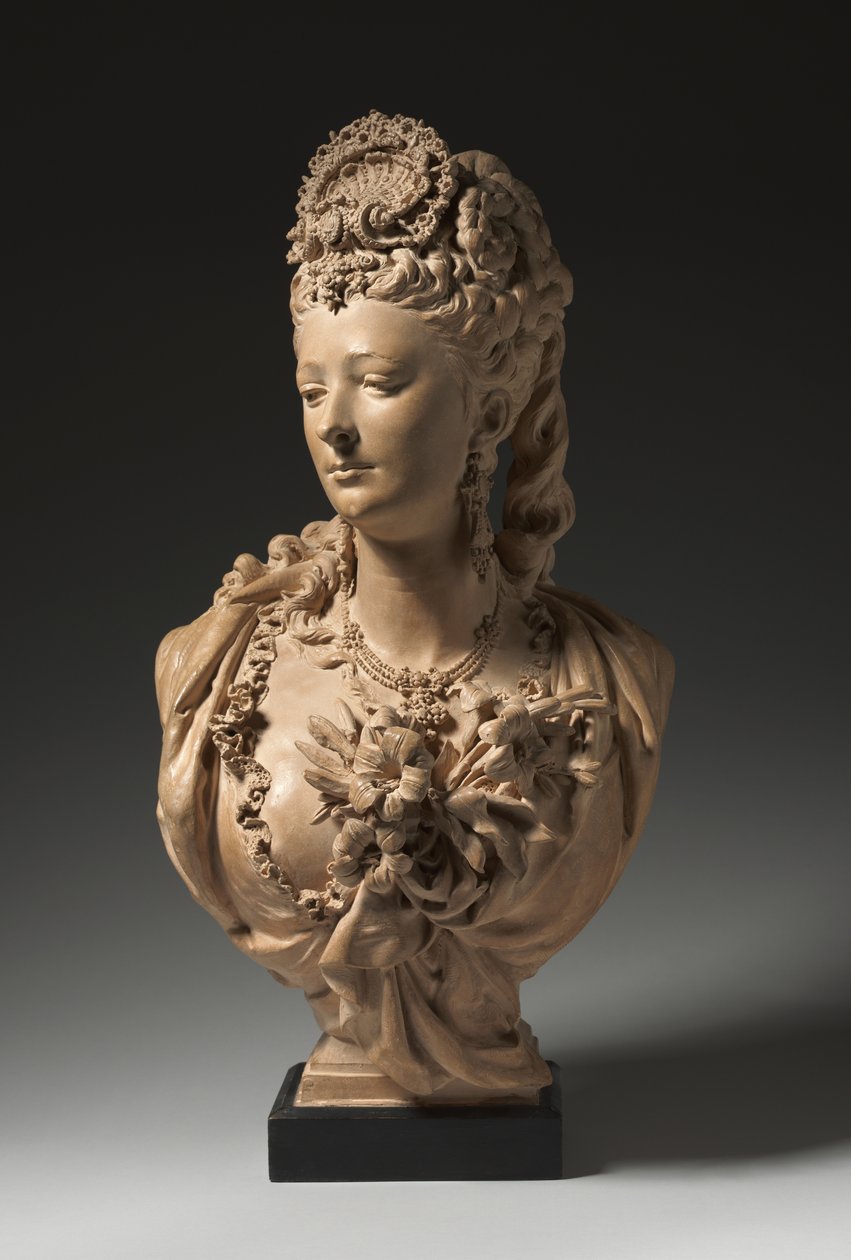 Portrétní busta, kolem roku 1865 od Albert Ernest Carrier Belleuse