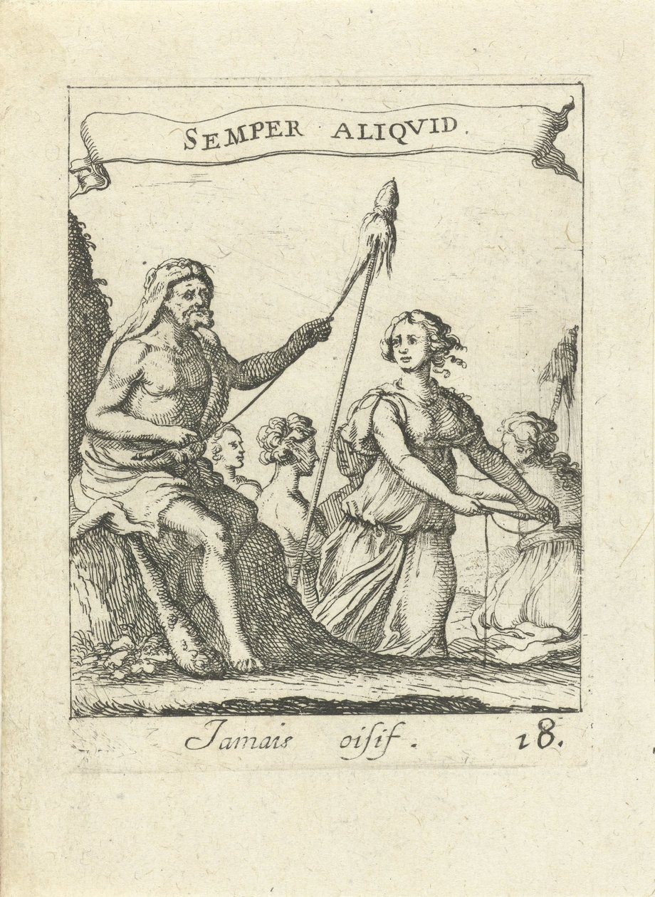 Spinning Hercules Moralizující milostné emblémy (název série) Devises et emblesmes d