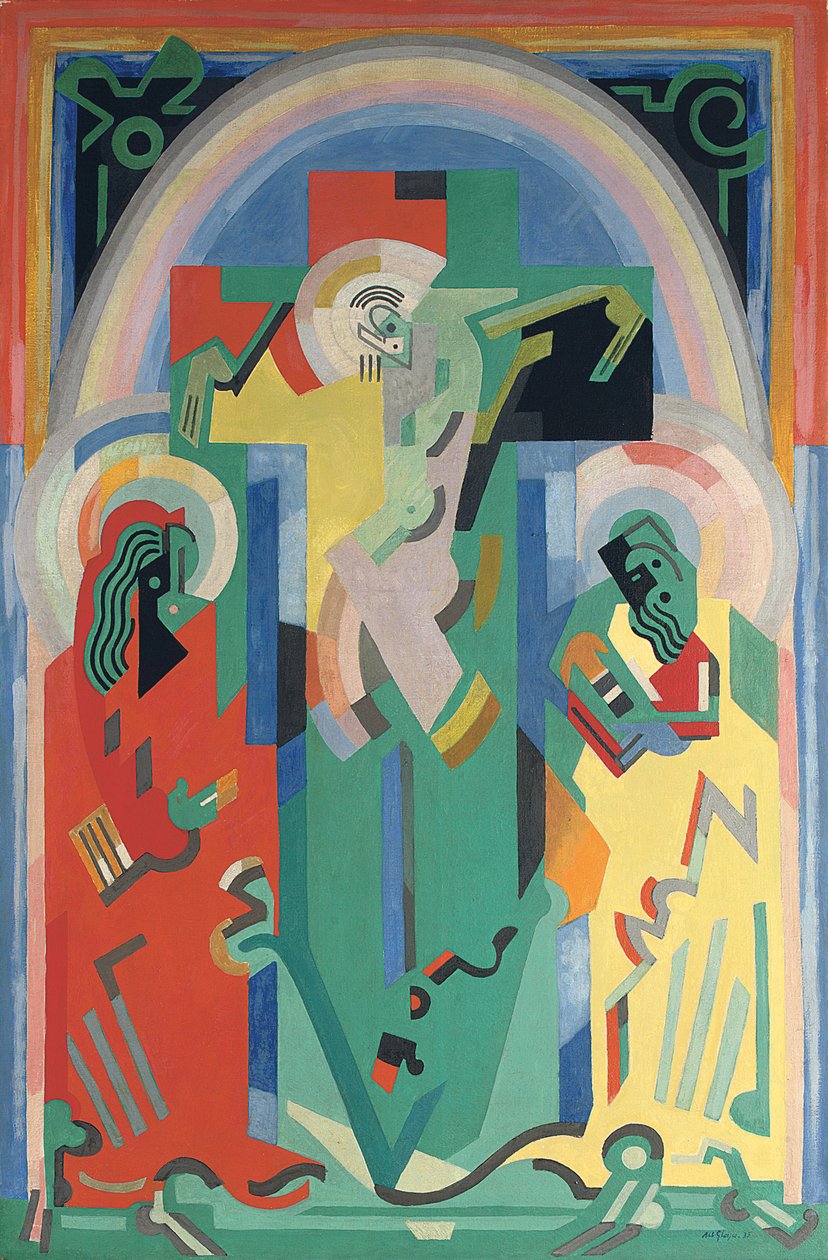 Ukřižování, asi 1935 (olej na plátně) od Albert Gleizes