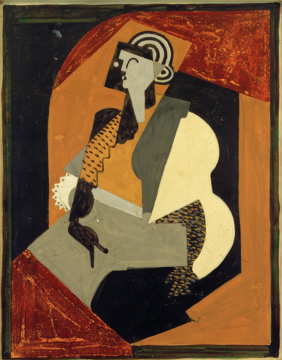 Sedící žena od Albert Gleizes