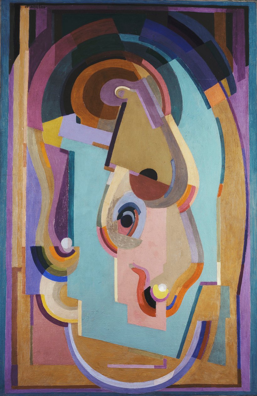 Fialové a zelené složení; Composition Violet et Vert od Albert Gleizes